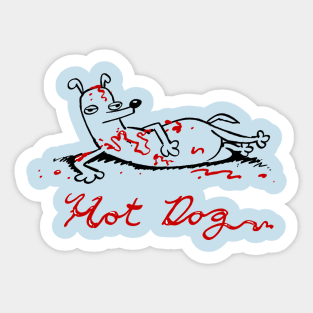 Hot Dog Sticker